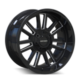 MAYHEM APOLLO 8115 GLOSS BLACK MILLED 20X10 6-135/6-139.7 -19MM 106MM