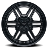 MAYHEM HERMOSA 8117 NOIR MAT 20X10 6-135/6-139.7 -25MM 106MM