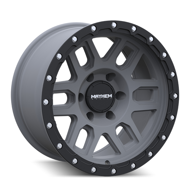 MAYHEM DELTA 8304 GUNMETAL MAT 20X9 6-139.7 0MM 106MM