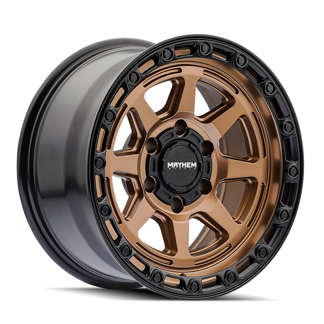 MAYHEM RIDGELINE 8306 BRONZE SATINÉ 17X8.5 6-135 -6MM 87.1MM