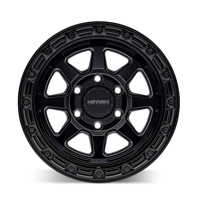 MAYHEM RIDGELINE 8306 NOIR SATINÉ 17X8.5 5-127 -6MM 78.1MM