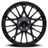 MAZZI JINX 378 GLOSS BLACK 18X8 5-114.3 40MM 72.6MM