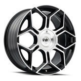 MAZZI - LIBRA | 20X8.5 / 35 Offset / 5X112 Bolt Pattern | 379-2809BM