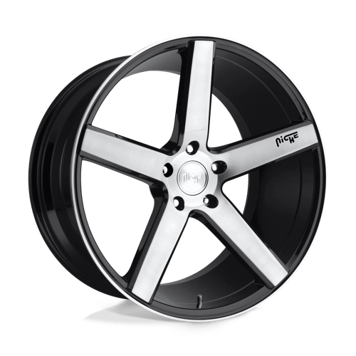 Niche 1PC - M124 MILAN | 17X8 / 40 Offset / 5X120 Bolt Pattern | M124178021+40