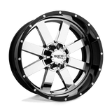 Moto Metal - MO200 | 22X10 / -18 Offset / 5X127 Bolt Pattern | MO200-22105018NCB