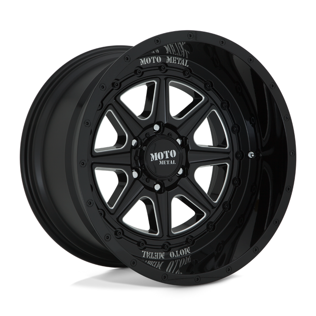 Moto Metal - MO801 PHANTOM | 20X10 / -18 Offset / 6X139.7 Bolt Pattern | MO80121068318N