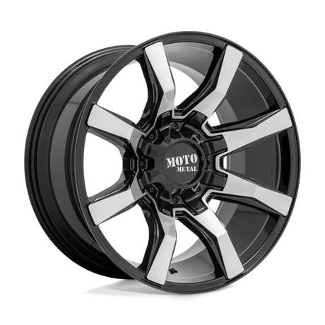 Moto Métal - MO804 ARAIGNÉE | 20X10 / 12 Décalage / 8X180 Boulon | MO80421088512