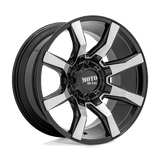 Moto Métal - MO804 ARAIGNÉE | 20X10 / 12 Décalage / 8X170 Boulon | MO80421087512