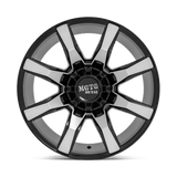 Moto Métal - MO804 ARAIGNÉE | Décalage 20X10 / -18 / Modèle de boulon 6X135/6X139,7 | MO80421067518N