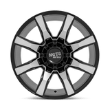 Moto Métal - MO804 ARAIGNÉE | 20X10 / -18 Décalage / 5X139.7/5X150 Modèle de boulon | MO80421086518N