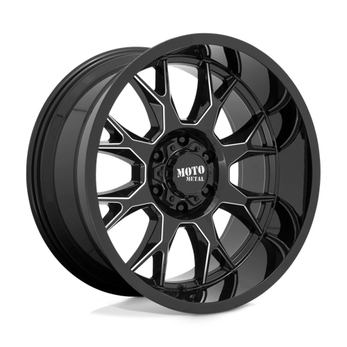 Moto Métal - MO806 | Décalage 20X9 / 00 / Modèle de boulon 5X150 | MO80629058300