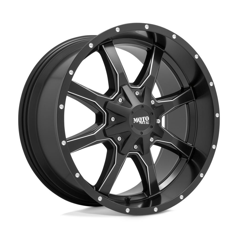 Moto Metal - MO970 | 17X8 / 00 Offset / 8X165.1 Bolt Pattern | MO97078080900US