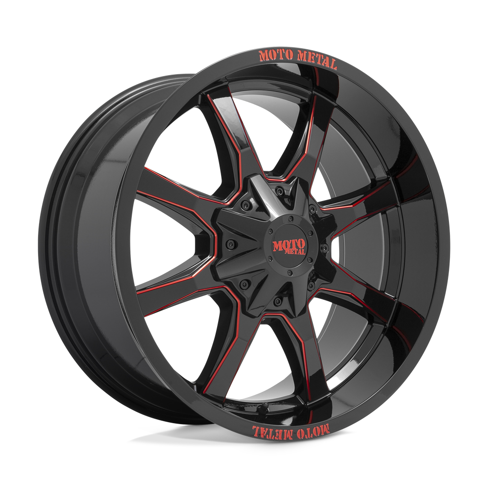 Moto Metal - MO970 | 20X10 / -18 Offset / 8X165.1 Bolt Pattern | MO970210803C18N