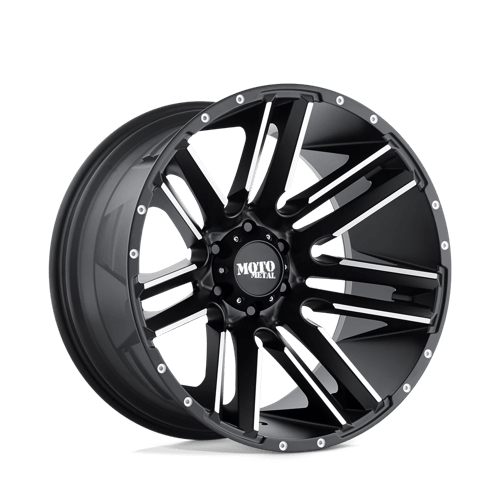 Moto Metal - RASOIR MO978 | 20X10 / -24 Décalage / 8X170 Modèle de boulon | MO97821087524N