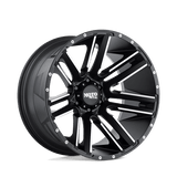 Moto Metal - RASOIR MO978 | 20X10 / -24 Décalage / 8X165.1 Modèle de boulon | MO97821080524N