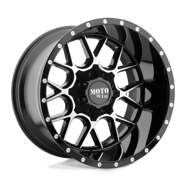 Moto Métal - MO986 SIÈGE | 22X10 / -18 Décalage / 5X127/5X139.7 Modèle de boulon | MO98622035318N