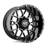 Moto Métal - MO986 SIÈGE | 20X9 / 00 Décalage / 5X127/5X139.7 Modèle de boulon | MO98629035300