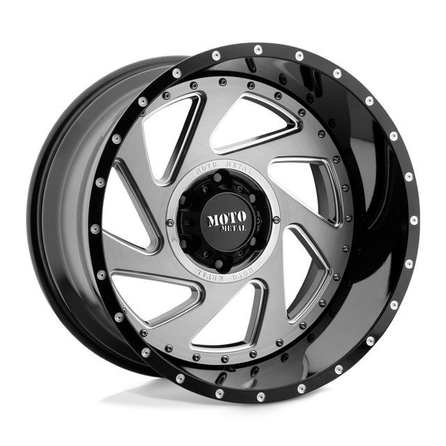 Moto Metal - MO989 CHANGEMENT | 20X12 / -44 Décalage / 5X127 Boulon Motif | MO98921250344N