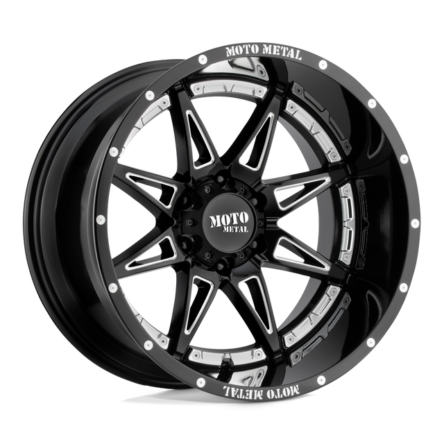 Moto Métal - MO993 HYDRA | 20X10 / -18 Décalage / 5X127 Modèle de boulon | MO99321050318N