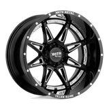 Moto Métal - MO993 HYDRA | 20X10 / -18 Décalage / 5X127 Modèle de boulon | MO99321050318N