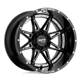 Moto Métal - MO993 HYDRA | Décalage 20X12 / -44 / Modèle de boulon 5X139,7 | MO99321285344N