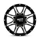 Moto Métal - MO995 | 17 x 6,5 / 111 décalé / 8 x 210 modèle de boulon | MO995765893111