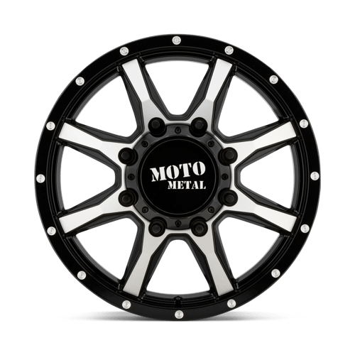 Moto Métal - MO995 | 17 x 6,5 / 111 décalé / 8 x 210 modèle de boulon | MO995765893111