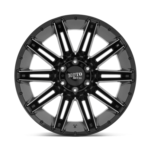 Moto Métal - MO998 KRAKEN | 20X9 / 00 Décalage / 8X165.1 Modèle de boulon | MO99829080300