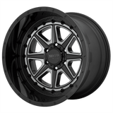 Moto Metal - MO801 PHANTOM | 24X12 / -44 Offset / 6X139.7 Bolt Pattern | MO80124268444N