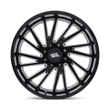 Moto Métal - MO811 COMBAT | Décalage 22X12 / -44 / Modèle de boulon 6X139,7 | MO811BE22126844N