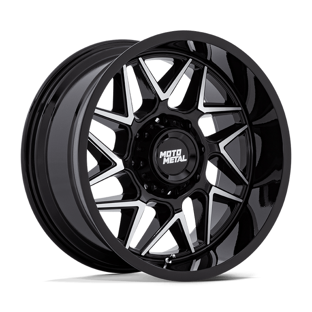 Moto Métal - MO812 TURBINE | Modèle de boulon 20X9 / 20 décalé / 8X180 | MO812BD20908820