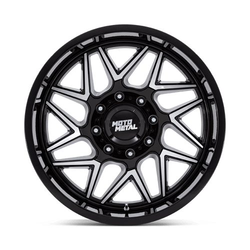 Moto Métal - MO812 TURBINE | Modèle de boulon 20X9 / 20 décalé / 8X180 | MO812BD20908820