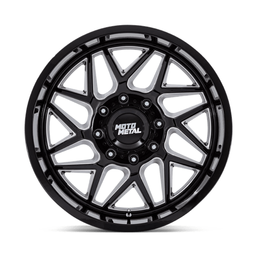 Moto Métal - MO812 TURBINE | Modèle de boulon 20X9 / 20 décalé / 8X180 | MO812BE20908820