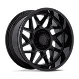 Moto Métal - MO812 TURBINE | 20X9 / 1 décalage / 5X139,7 modèle de boulon | MO812BX20908501