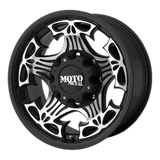 Moto Metal - MO909 CRÂNE | Décalage 18X9 / -12 / Modèle de boulon 8X170 | MO90989087312NA