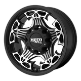 Moto Metal - MO909 CRÂNE | Décalage 18X9 / -12 / Modèle de boulon 8X170 | MO90989087312NA