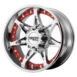 Moto Métal - MO961 | Décalage 20X10 / -24 / Modèle de boulon 6X139,7 | MO96121068224N