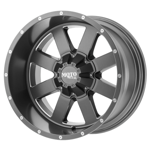 Moto Métal - MO962 | 20X9 / 0 Décalage / 8X180 Modèle de boulon | MO96229088400