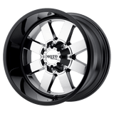 Moto Métal - MO962 | 20X9 / 0 Décalage / 8X165.1 Modèle de boulon | MO96229080900