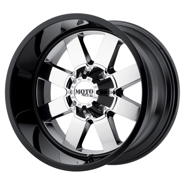 Moto Métal - MO962 | 20X9 / 0 Décalage / 8X165.1 Modèle de boulon | MO96229080900