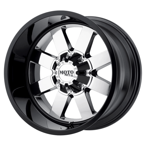 Moto Métal - MO962 | Décalage 20X12 / -44 / Modèle de boulon 8X165.1 | MO96221280944N