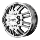 Moto Métal - MO963 | 17X6 / 111 Décalage / 8X165.1 Modèle de boulon | MO96376080899