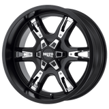 Moto Métal - MO969 | 20X9 / 0 Décalage / 6X139,7 Modèle de boulon | MO96929068700