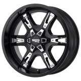 Moto Métal - MO969 | 20X9 / 0 Décalage / 8X170 Modèle de boulon | MO96929087700