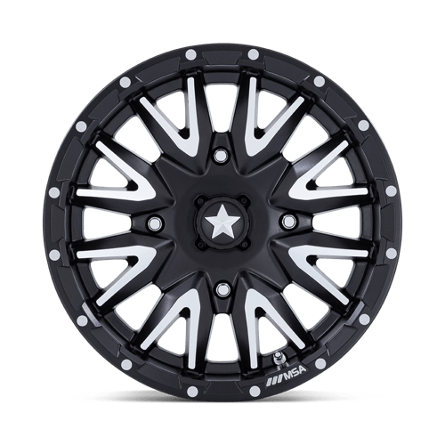 Roues tout-terrain MSA - M49 CREED | 24X7 / 0 Décalage / 4X156 Modèle de boulon | MA049MD24704400