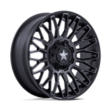 Roues tout-terrain MSA - M50 CLUBBER | 24X7 / 0 Décalage / 4X137/4X156 Modèle de boulon | MA050MT24704A00