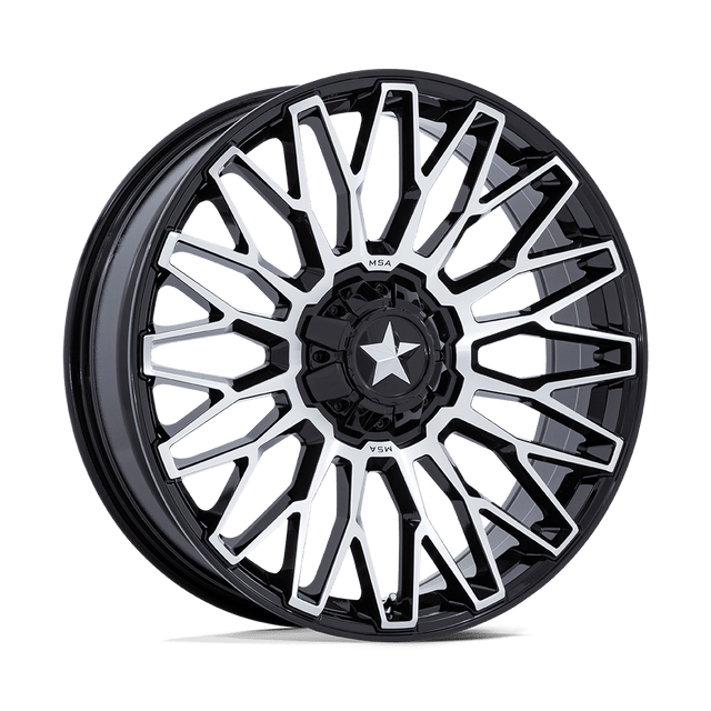 Roues tout-terrain MSA - M50 CLUBBER | 24X7 / 0 Décalage / 4X137/4X156 Modèle de boulon | MA050BD24704A00