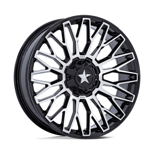 Roues tout-terrain MSA - M50 CLUBBER | 24X7 / 0 Décalage / 4X137/4X156 Modèle de boulon | MA050BD24704A00