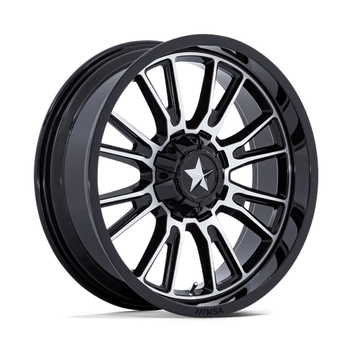 Roues tout-terrain MSA - M51 THUNDERLIPS | Décalage 15X7 / 10 / Modèle de boulon 5X114,3 | MA051BD15701210