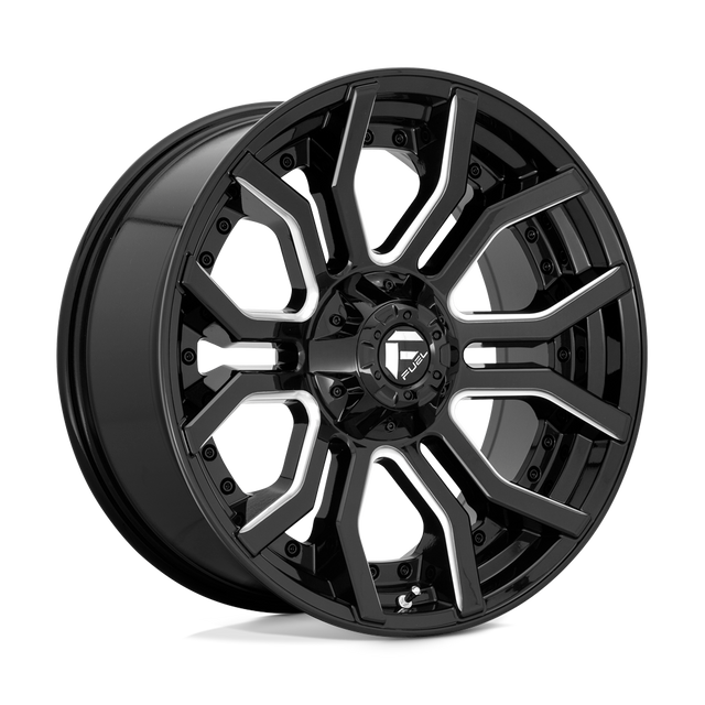 Fuel 1PC - D711 RAGE | 24X12 / -44 Offset / 8X170 Bolt Pattern | D71124201747